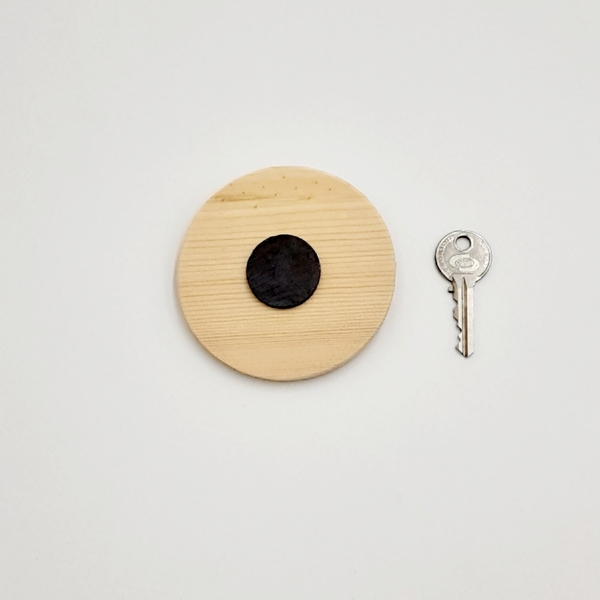 Μαγνητάκι ξύλινο με παράσταση από βότσαλα, καράβι (9cm) - ξύλο, χειροποίητα, διακοσμητικά, ιδεά για δώρο, μαγνητάκια ψυγείου - 4