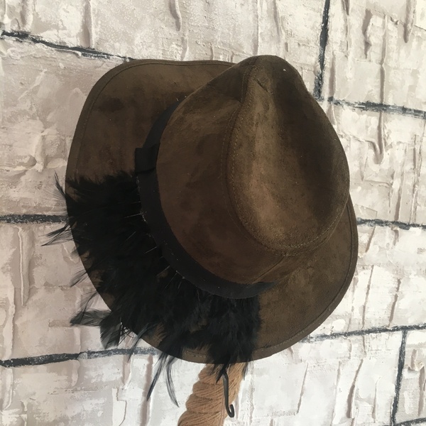 Καπέλο χειμωνιάτικο - Kassandra - φτερό, χειμωνιάτικο, καπέλα - 2