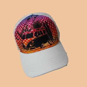 Custom / Handpainted καπέλο Good vibes - καπέλο, ζωγραφισμένα στο χέρι, ανδρικά, γυναικεία