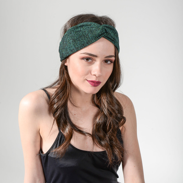 "Siren" κορδέλα για τα μαλλιά σε πράσινες αποχρώσεις - headbands