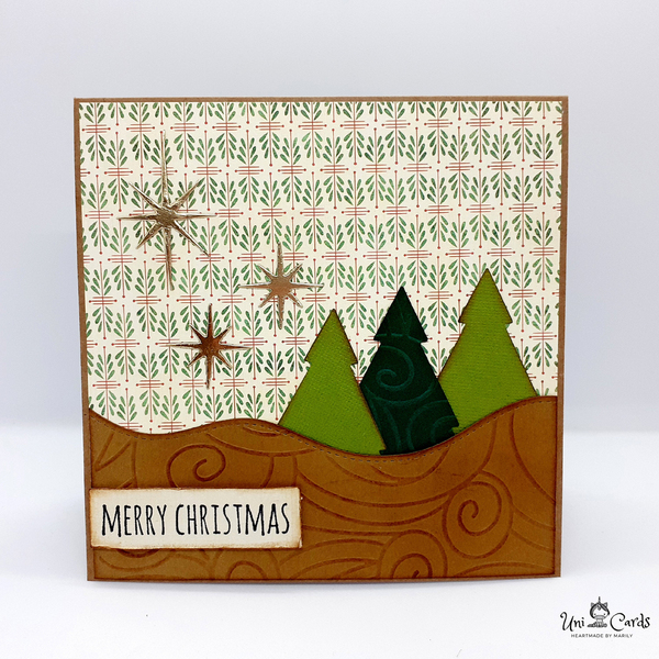 Τρισδιάστατη Κάρτα Χριστουγέννων - Δεντράκι - 3d, χριστουγεννιάτικο δέντρο, κάρτα ευχών, ευχετήριες κάρτες, δέντρο - 4
