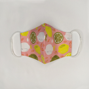 Παιδική μάσκα προσώπου Pink Lemonade - βαμβάκι, μάσκες προσώπου - 2