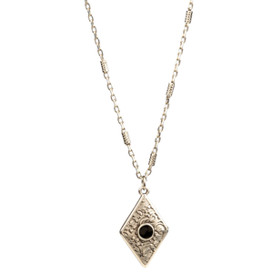 Alya necklace - ορείχαλκος, επάργυρα, κοντά, boho
