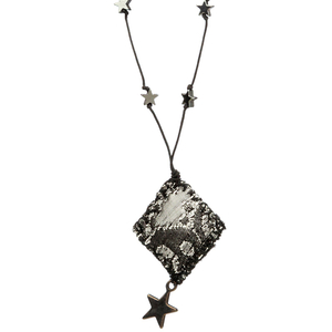 Marie necklace - ημιπολύτιμες πέτρες, αστέρι, μακριά, boho