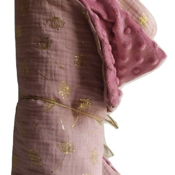 Κουβερτακι minky με χρυσές πικραλίδες - κορίτσι, κουβέρτες - 3