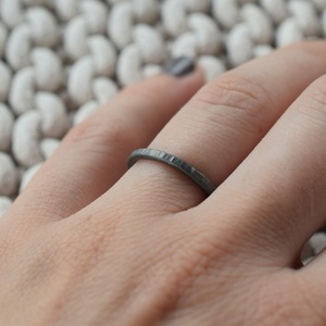 Δαχτυλίδι chunky από ασήμι 925 - ασήμι, βεράκια, σταθερά - 4