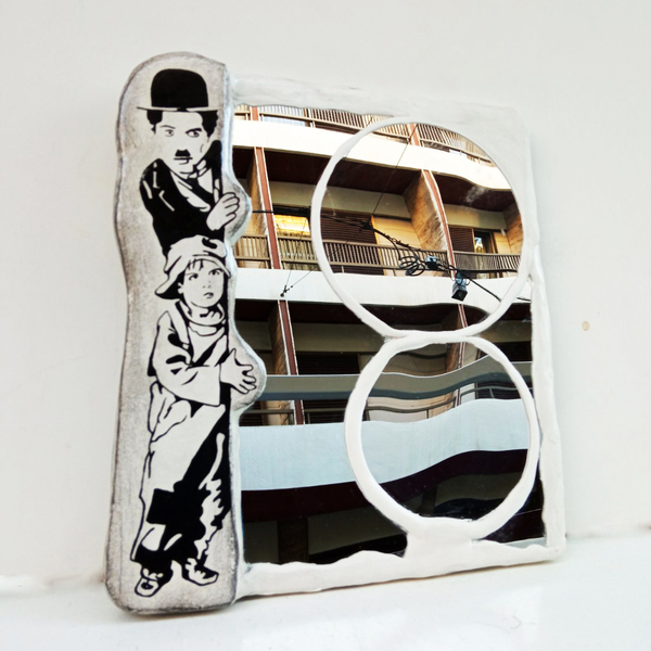 Charlie Chaplin Mirror