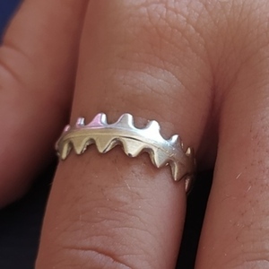 ασημενιο δακτυλιδι - ασήμι 925, γεωμετρικά σχέδια, βεράκια, μικρά, σταθερά, για γάμο - 2