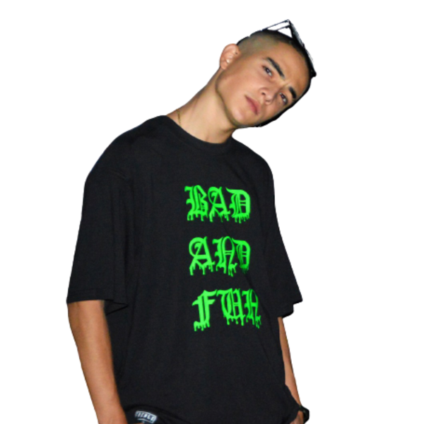 Neon Green Bad and Fun T-Shirt - κορίτσι, αγόρι, t-shirt, unisex