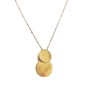 "Eternity" Necklace - ασήμι, charms, επιχρυσωμένα, ασήμι 925, φλουριά