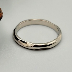 Stackable minimal δαχτυλίδι από ασήμι 925 - ασήμι, minimal, βεράκια, σταθερά - 5