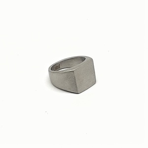 Αντρικό δαχτυλίδι Σεβαλιέ ματ Nicolo - chevalier, δώρο, δαχτυλίδια, unisex, ατσάλι