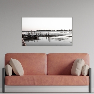Κάδρο 100*58εκ.|Λιμνοθάλασσα | Εκτύπωση σε καμβά τελαρωμένο - πίνακες & κάδρα, καλλιτεχνική φωτογραφία, διακόσμηση σαλονιού - 2