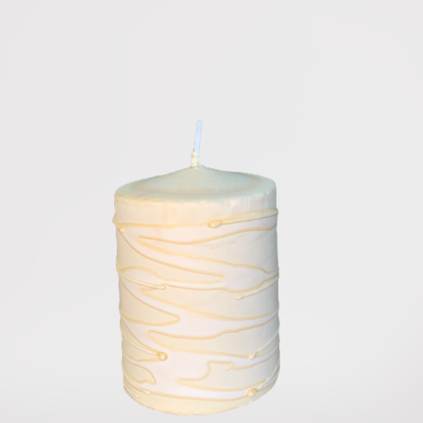 Αρωματικό κερί με άρωμα ΒΑΝΙΛΙΑ. - χειροποίητα, χριστουγεννιάτικο, αρωματικά κεριά, διακοσμητικά, κεριά