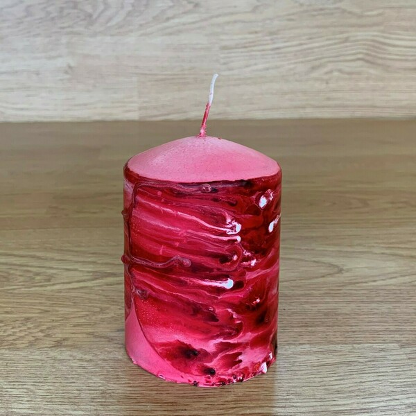 Αρωματικό κερί με άρωμα ΦΡΑΟΥΛΑ. - χειροποίητα, χριστουγεννιάτικο, αρωματικά κεριά, διακοσμητικά, κεριά - 2