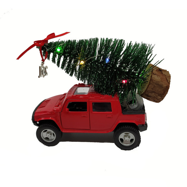 Γούρι αυτοκίνητο - χριστουγεννιάτικο, χριστουγεννιάτικο δέντρο, γούρια, δέντρο - 4