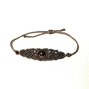 Macrame Bracelet - μακραμέ, χεριού, αυξομειούμενα