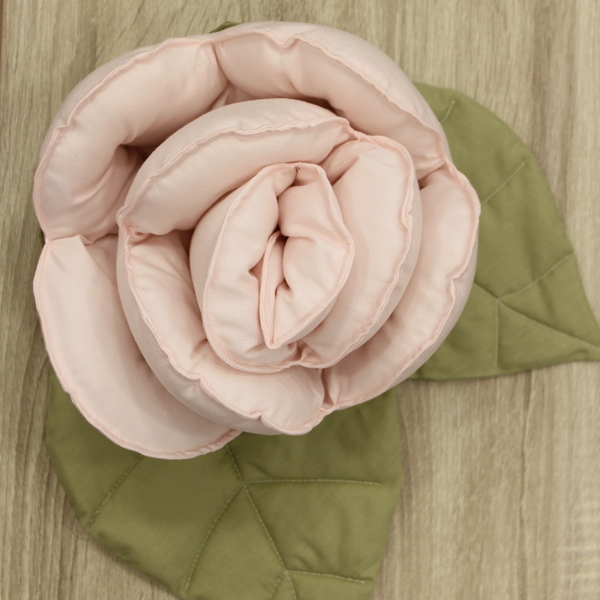 Μαξιλάρι διακοσμητικό τριαντάφυλλο ροζ - ροζ, κορίτσι, δώρο, δώρα για παιδιά, μαξιλάρια