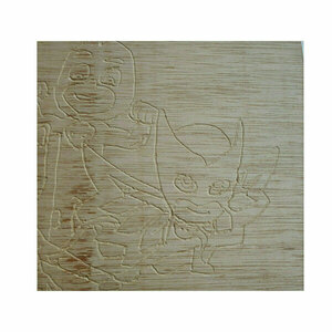 Σκαλισμένο Kάδρο PJ Masks-Πιτζαμοήρωες Για Ζωγραφική - ξύλινο - 2