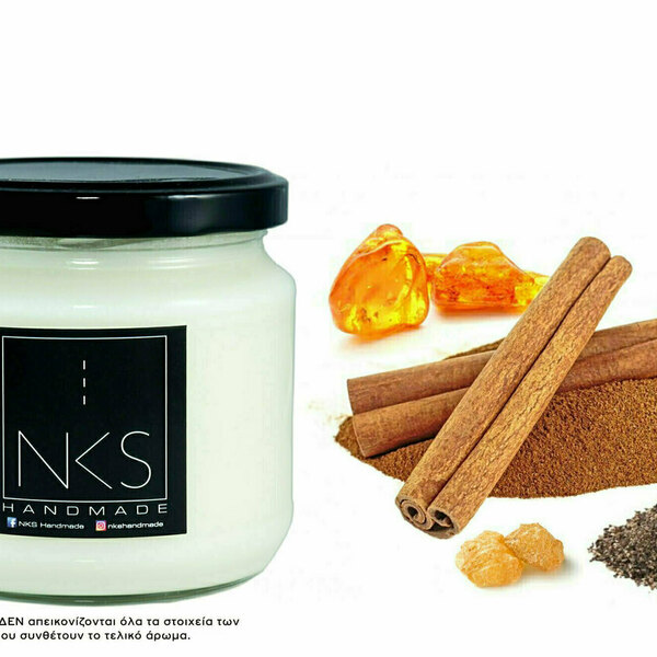 Αρωματικό Φυτικό Κερί Σόγιας - FAITH 340ml - αρωματικά κεριά, αρωματικό χώρου, δώρο - 2