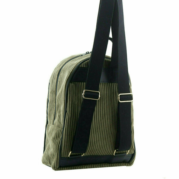 Basic Simple Kotle Bag - δέρμα, ύφασμα, πλάτης, μεγάλες, all day - 3