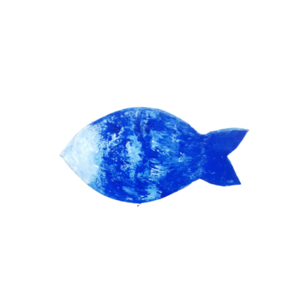 ΔΙΑΚΟΣΜΗΤΙΚΟ ΚΕΡΑΜΙΚΟ ΨΑΡΙ ΜΠΛΕ (BLUE FISH) 24Χ6,5εκ. ΜΗΤΕΡΑ apois - πηλός, διακοσμητικά, Black Friday - 3