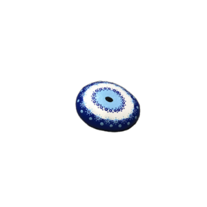 Βότσαλο ζωγραφισμένο ΜΑΤΙ (evil eye) - πέτρα, evil eye, διακοσμητικές πέτρες - 2