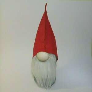 Ξωτικό νάνος με ίσιο καπέλο 33 cm - διακοσμητικά, χριστουγεννιάτικα δώρα - 2