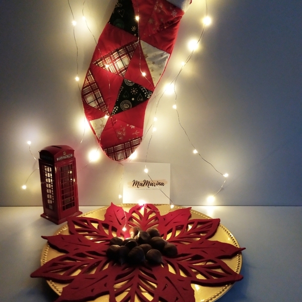 Χριστουγεννιάτικη μπότα - διακοσμητικά, χριστουγεννιάτικα δώρα, προσωποποιημένα - 3