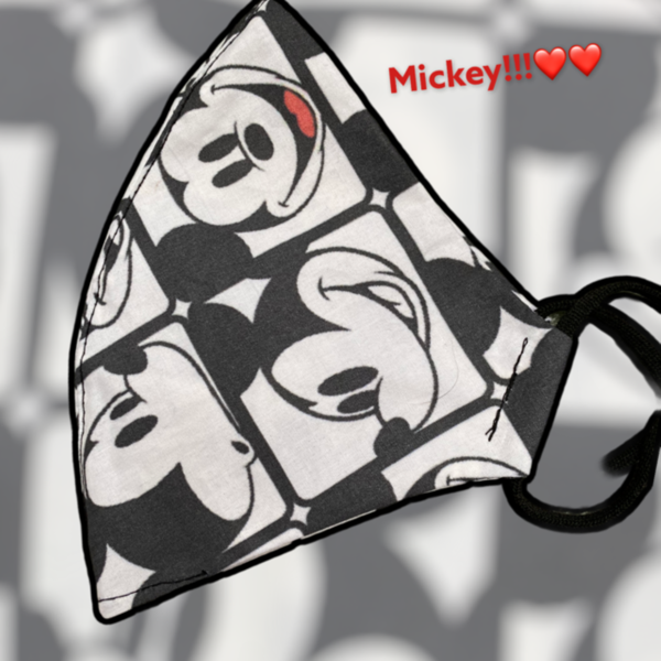 Παιδική Υφασμάτινη Μάσκα / Mickey! - κορίτσι, αγόρι, μάσκες προσώπου - 5