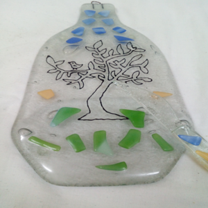 Δίσκος σερβιρίσματος (πλατό τυριών) από ανακυκλωμένο μπουκάλι - είδη σερβιρίσματος - 2