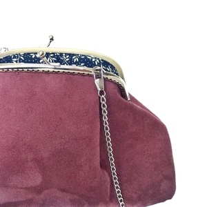 Clutch τσάντα -Purple rain- - ύφασμα, clutch, χιαστί, all day - 3