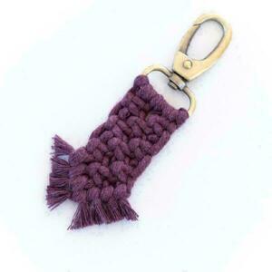 macrame keychain - ζευγάρια, πλεκτά, αυτοκινήτου, σπιτιού