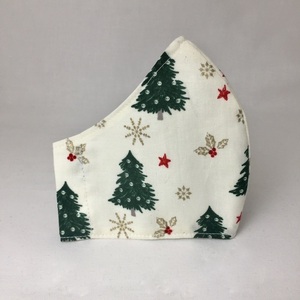 Παιδική μάσκα με χριστουγεννιάτικο δέντρο - κορίτσι, αγόρι, χριστουγεννιάτικα δώρα, για παιδιά, μάσκα προσώπου - 2
