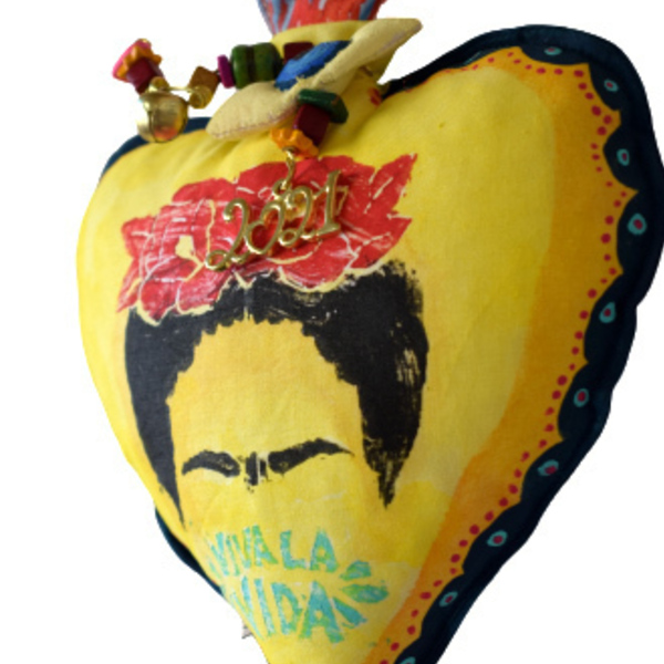 ❤Γούρι Φρίντα Κάλο❤ - καρδιά, δώρο, frida kahlo, γούρια - 3