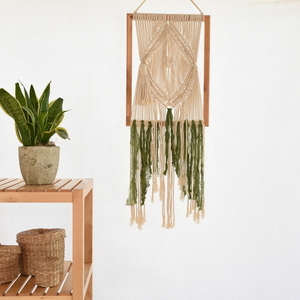 macramé wall hanging - μακραμέ, υφαντά