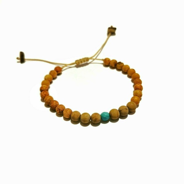 The "Mauritius" Bracelet - βραχιόλια, αχάτης, χαολίτης, δώρα για άντρες