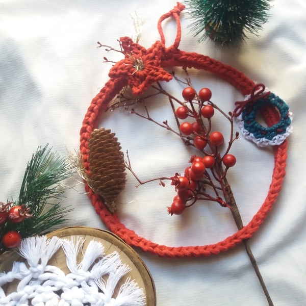 Χριστουγεννιάτικο στεφάνι - στεφάνια, στολίδι, διακοσμητικά, χριστουγεννιάτικα δώρα
