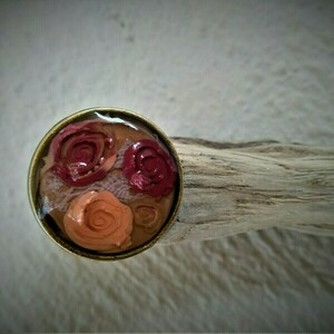 ρομαντικό χειροποίητο κόσμημα δαχτυλίδι accesories - abstract jewelry - πηλός, αυξομειούμενα, φθηνά - 3