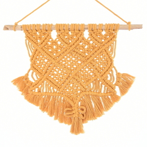 GAIA macrame wall hanging - μακραμέ, υφαντά, boho - 2