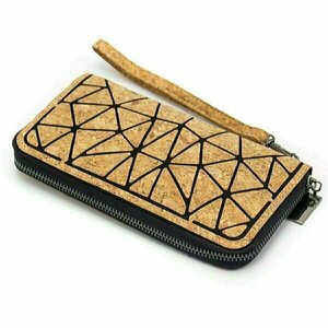 Geometric Wallet - μοντέρνο, αδιάβροχο, οικολογικό, φελλός, πορτοφόλια