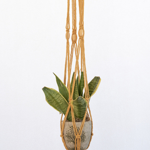 KIRKI macrame plant hanging - μακραμέ, boho, κρεμάστρες