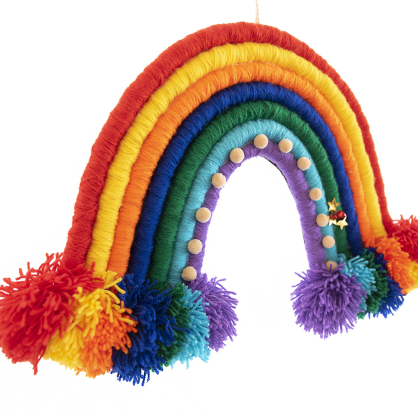 CLASSIC HUGE macrame RAINBOW - κορίτσι, αγόρι, διακοσμητικά - 2