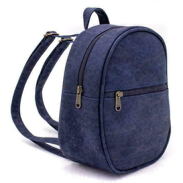 Cork Blue Backpack - πλάτης, σακίδια πλάτης, οικολογικό, φελλός