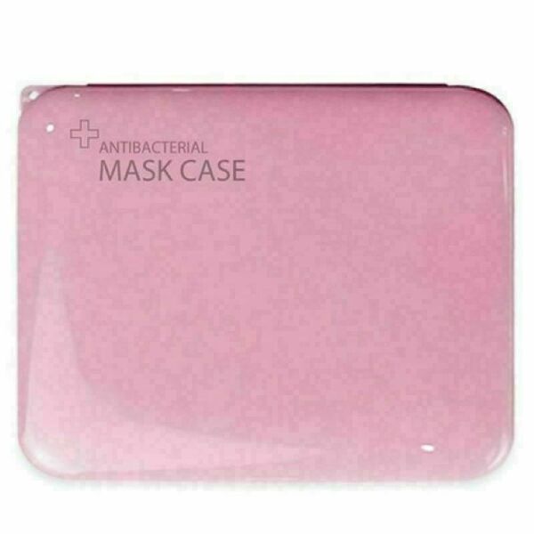 Αντιβακτηριδιακή Θήκη για Μάσκα Προσώπου ροζ χρώμα - γυναικεία, ανδρικά, πλαστικό, μάσκα προσώπου