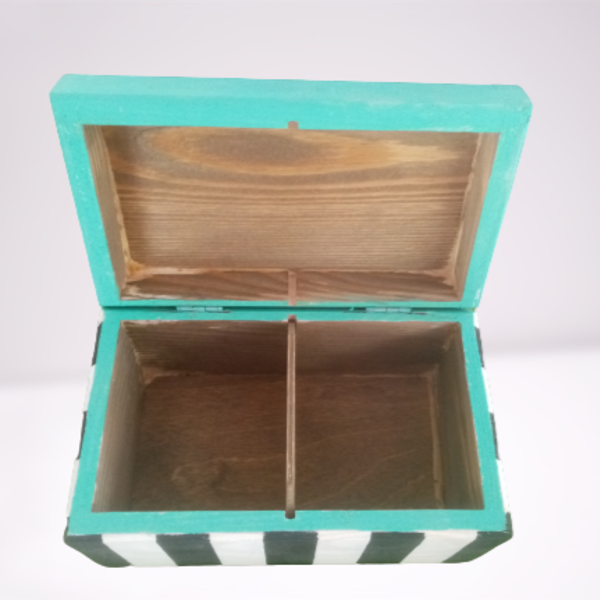 Κουτί για τσάι! - ξύλο, ζωγραφισμένα στο χέρι, οργάνωση & αποθήκευση - 2