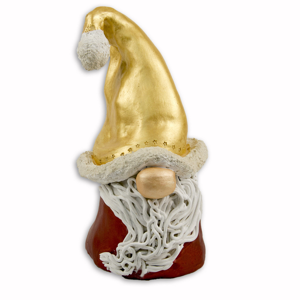 Χειροποίητο διακοσμητικό κεραμικό Άγιος Βασίλης - σπίτι, πηλός, διακοσμητικά, χριστουγεννιάτικα δώρα, άγιος βασίλης
