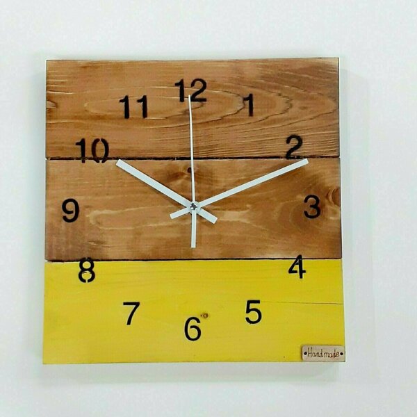 Ξύλινο Ρολόι τοίχου ¨Choice no 2"-διαστασεις 29χ29χ2 εκ. - ξύλο, ρολόι, διακόσμηση, τοίχου, πρωτότυπα δώρα