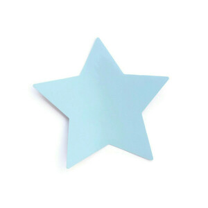 Αυτοκόλλητα Τοίχου Γαλάζια Αστέρια από βινύλιο Σετ 20 Τεμαχίων 7x7εκ Γαλάζιο - αγόρι, αστέρι, διακοσμητικά, αυτοκόλλητα - 3