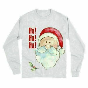 Santa Sweatshirt - βαμβάκι, χριστούγεννα, χριστουγεννιάτικα δώρα, μακρυμάνικες